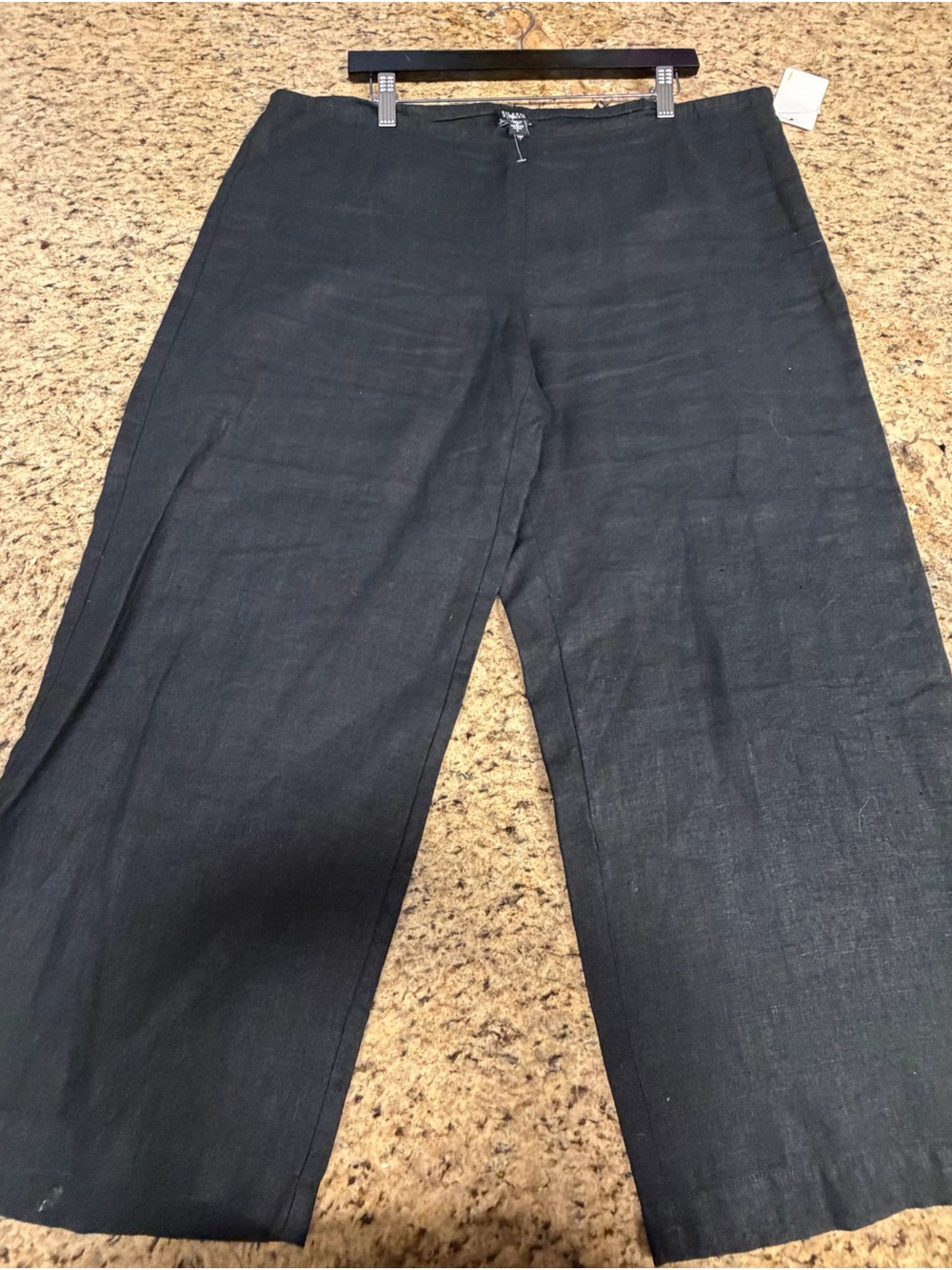 EILEEN FISHER Linen Cropped Pants